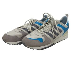 Adidas ZX 700 HD White Singal Cyan Men's Activewear Running Sneakers Size 12